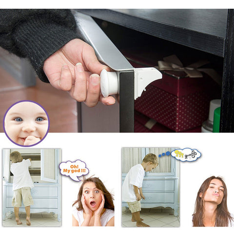 Magnetic Baby Child Cupboard Safety Locks