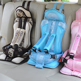 New 1-5 Years Old Baby Portable Car Safety Seat Kids Car Seat 25kg Car Chairs for Children Toddlers Car Seat Cover Harness