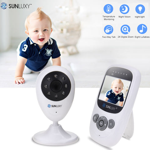 SUNLUXY 2.4 inch Video Baby Monitor