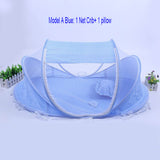 Foldable Newborn Sleep Bed  Baby Crib Netting