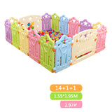 Colorful baby game playpen toy fence