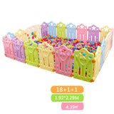 Colorful baby game playpen toy fence